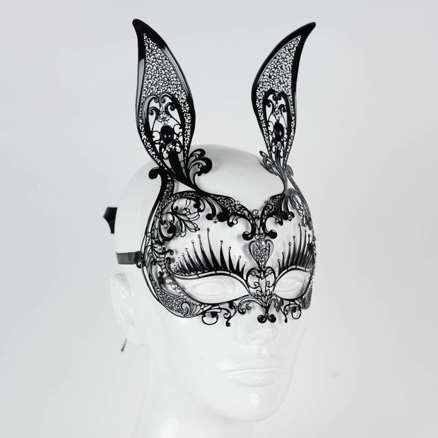Moon Rabbit Mask Bunny Masquerade Mask
