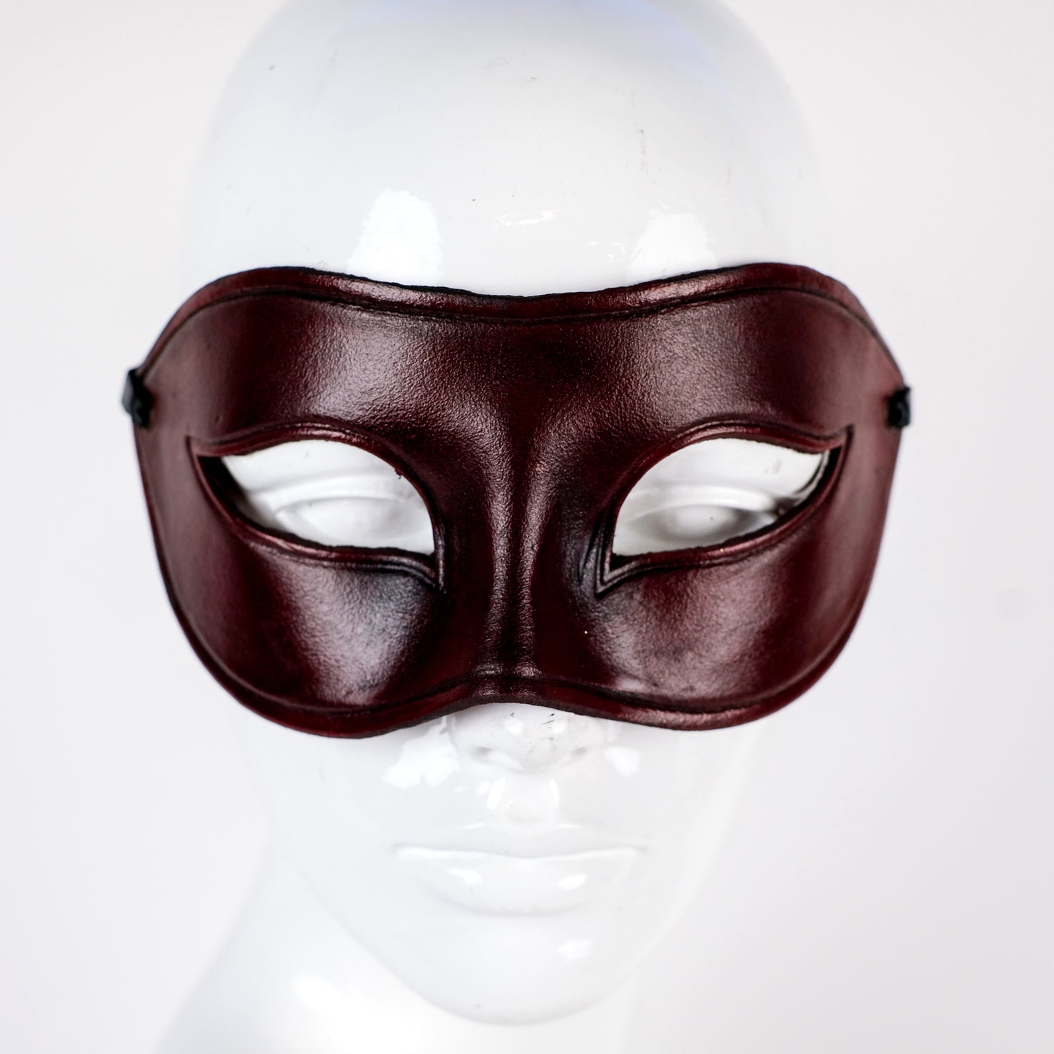 Eye Leather Mask Embossed Outline – Masquerade Mask Design