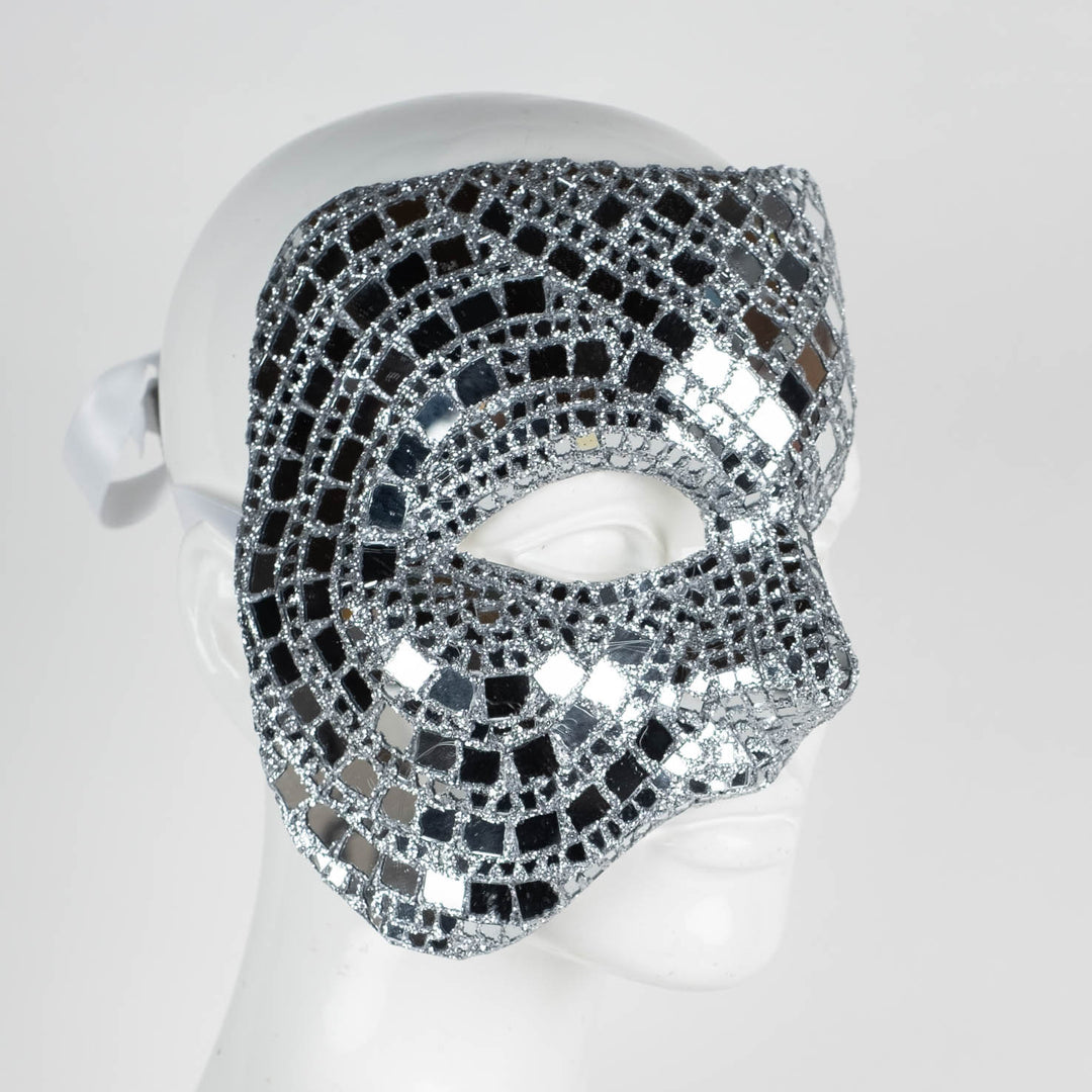 Masqueradeドロリス　SEC + Midnight Sparkle Rhinestone Masquerade Mask | Windsor
