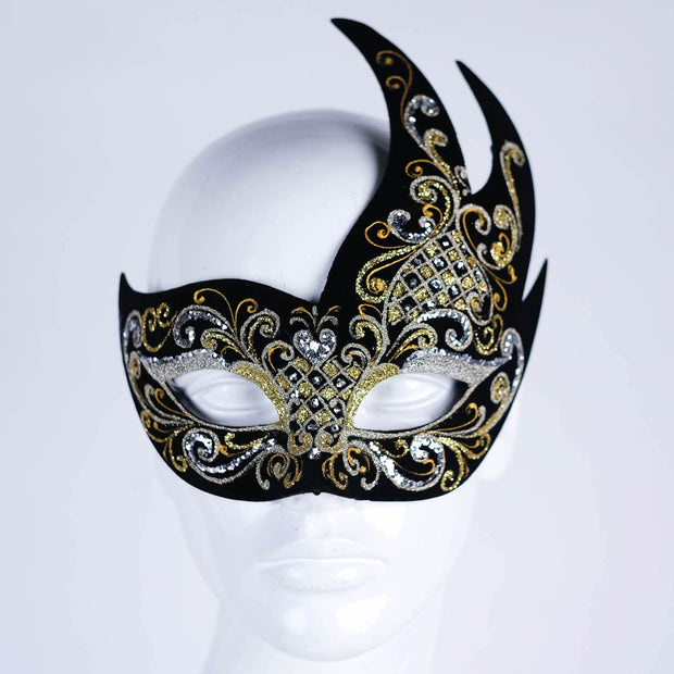 Swan Velvet Fantasy Eye Mask