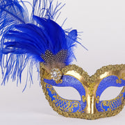 Detail eye_mask_can_can_gold_blue