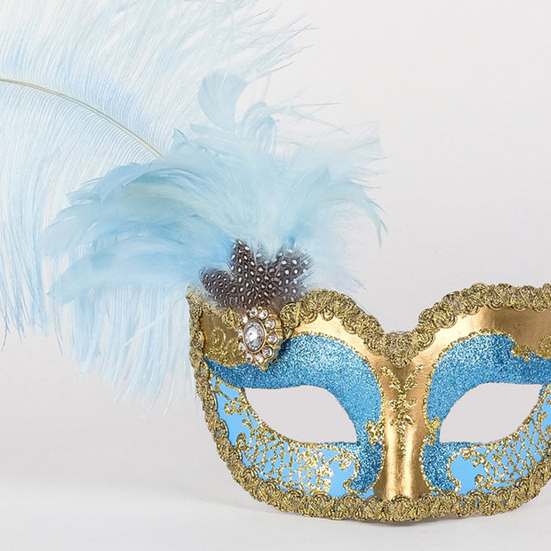 Detail eye_mask_can_can_gold_sky_blue