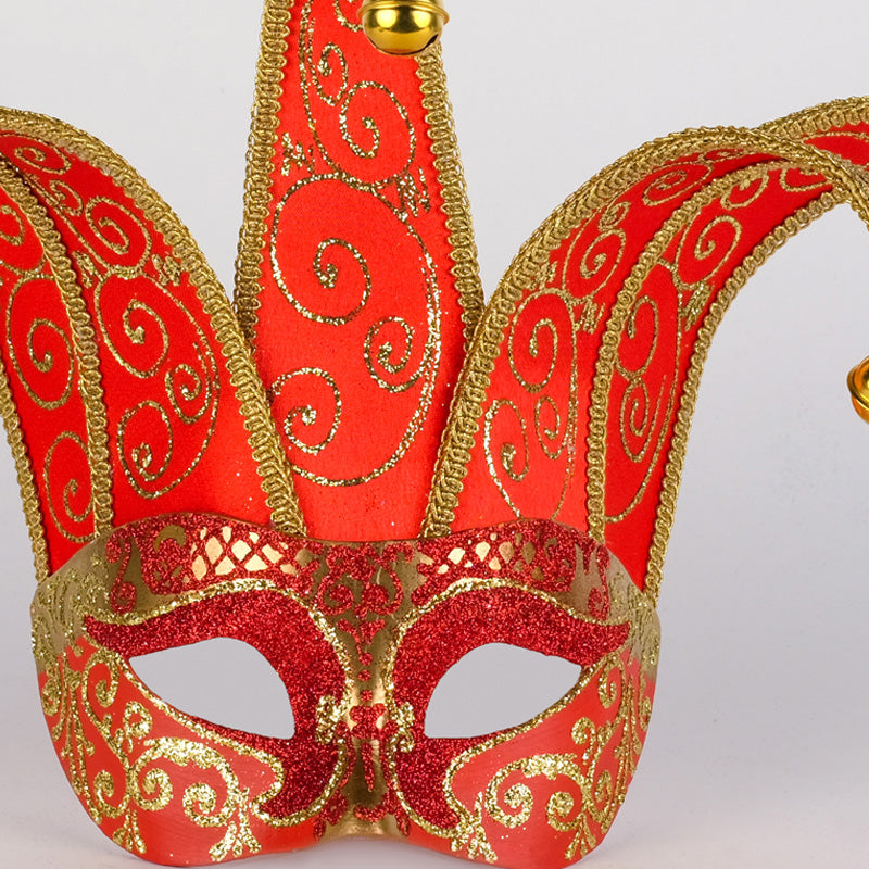 Ventaglio Red Lux – Masquerade Mask Design