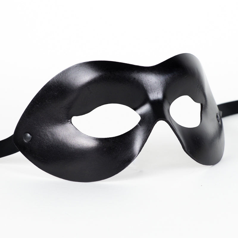 Butterfly Leather Mask Black – Masquerade Mask Design